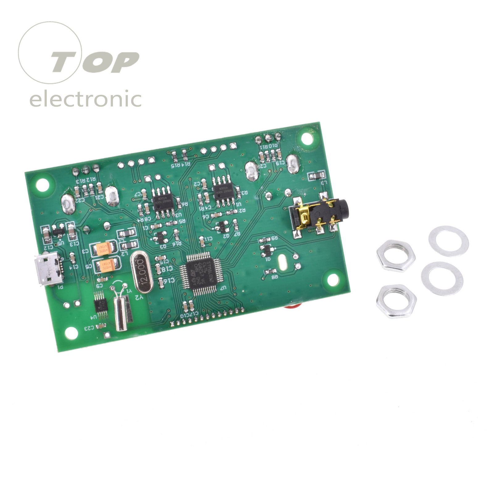 DSP & PLL Digital Stereo FM Radio Receiver Module 87-108MHz with Serial Control