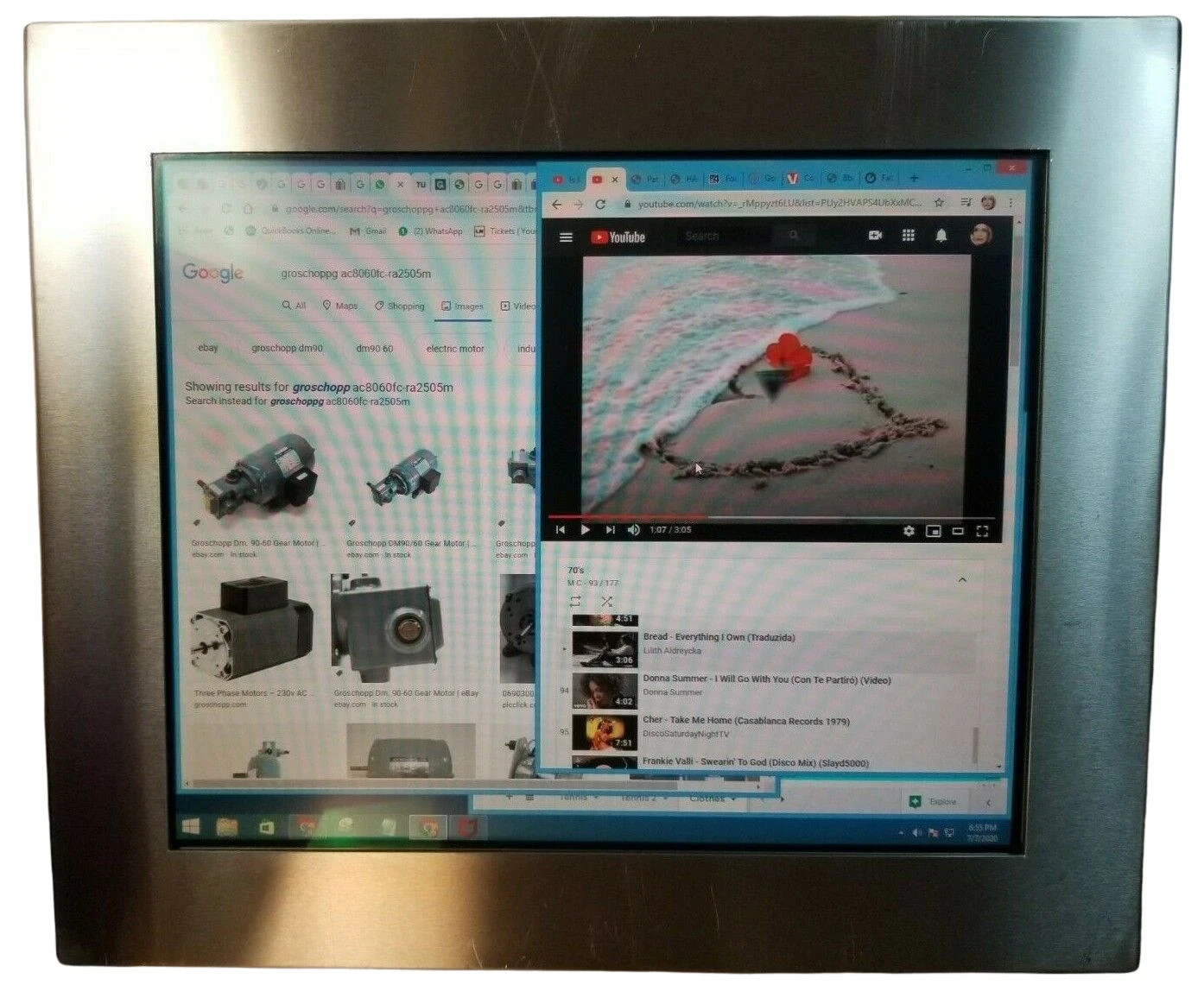 Hope Industrial Systems HIS-WL Series 19″ Industrial Monitor Display