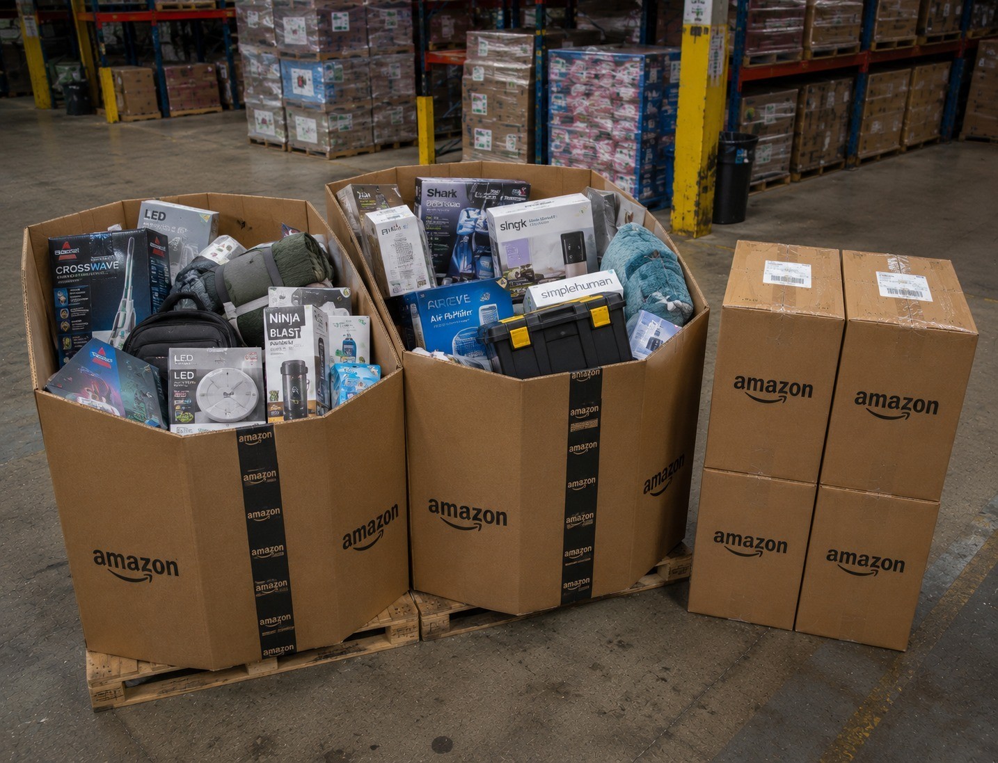 Mystery Box with Mixed Merchandise from Target and Amazon