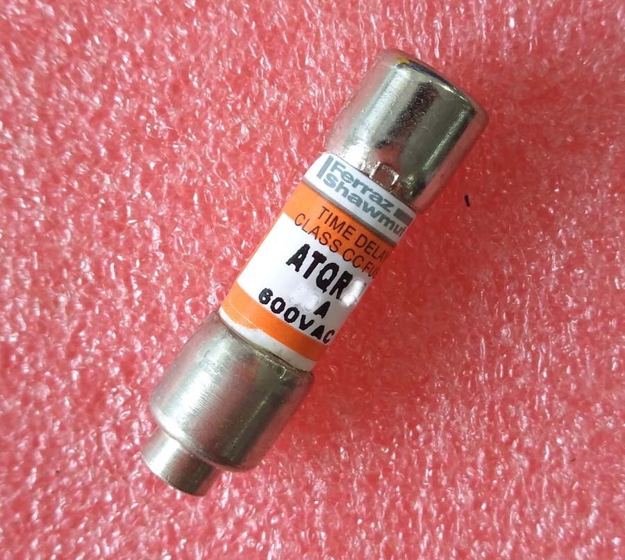 10pcs Ferraz Shawmut Mersen ATQR12 ATQR-12 ( 12A ) 600VAC Time Delay Fuse