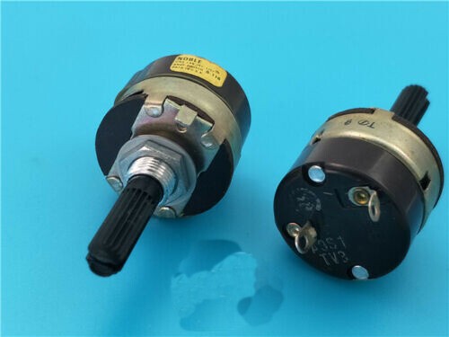 1PC Japan For Noble Rotary Power on/off switch A9S1 TV3 250V 8A length 25mm