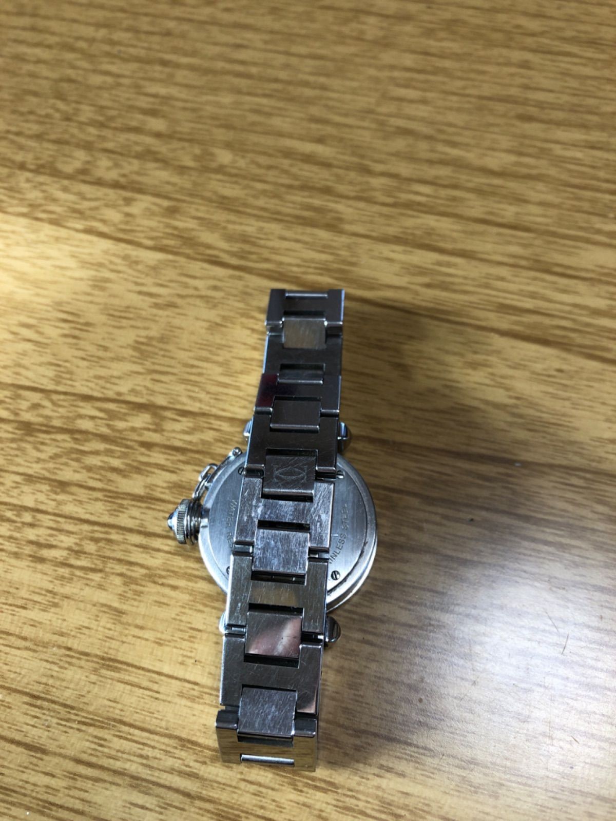 CARTIER Watch W3140025 Miss Pasha Quartz Ladies Stainless Steel Nylon
