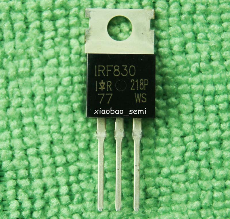 10pcs New IRF830 Power MOSFET N-Channel IR TO-220