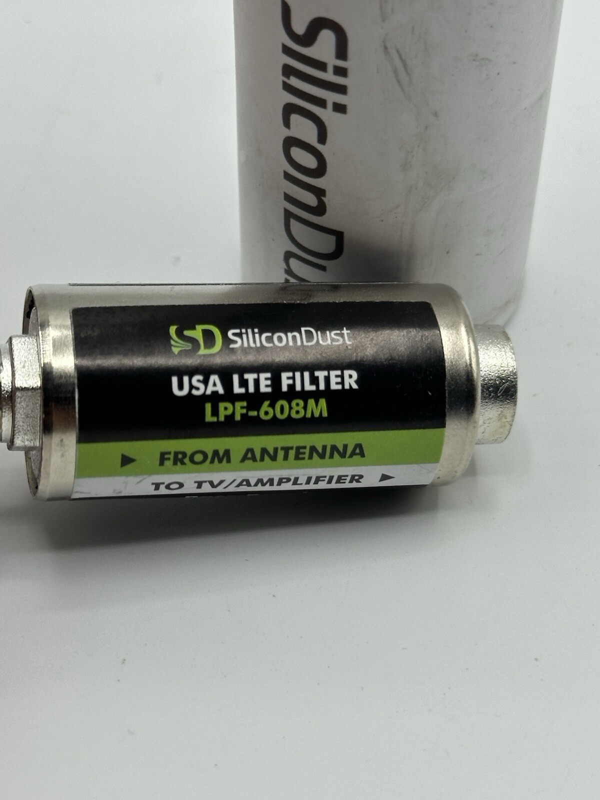 SiliconDust LPF-608M LTE Filter for TV Antenna Pass Band: 5-608MHz