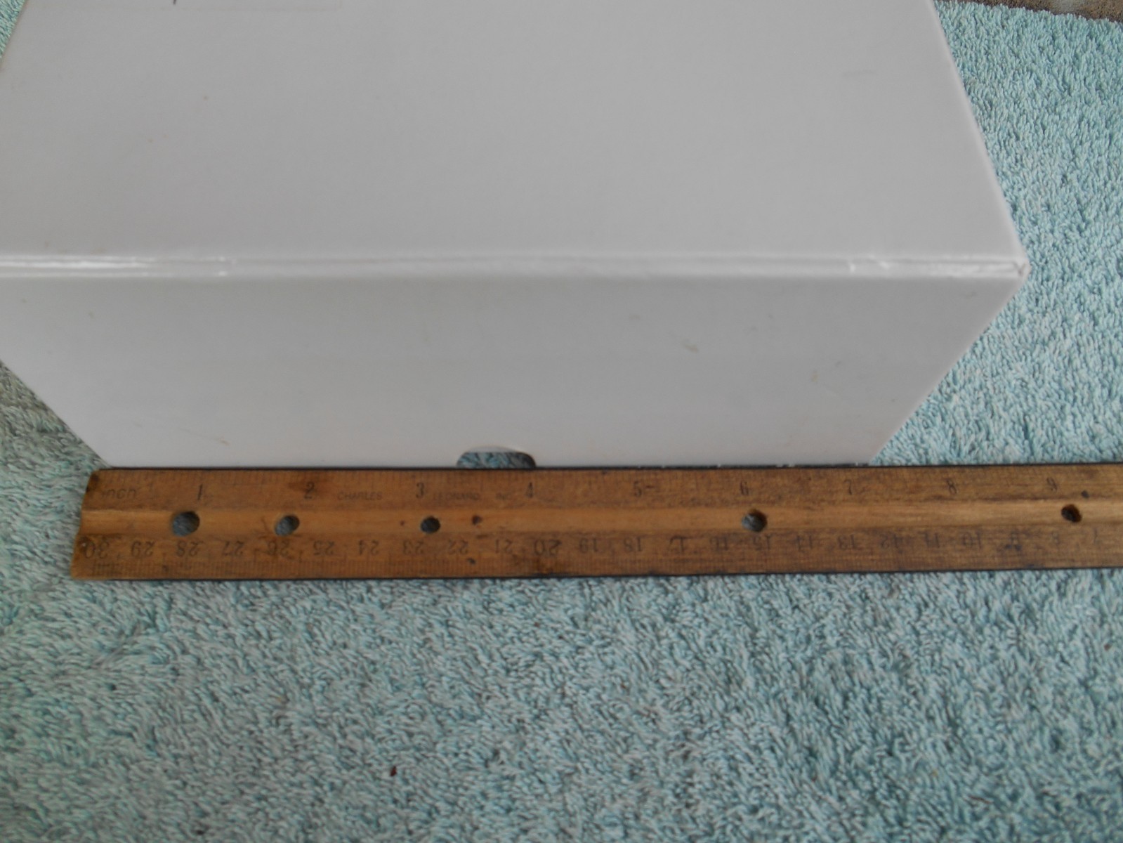 VINTAGE SKY RAY EMPTY BOX ONLY! FOR STORAGE OR SALES! 3-5/8 X 7-1/4 X 3-1/8 TALL