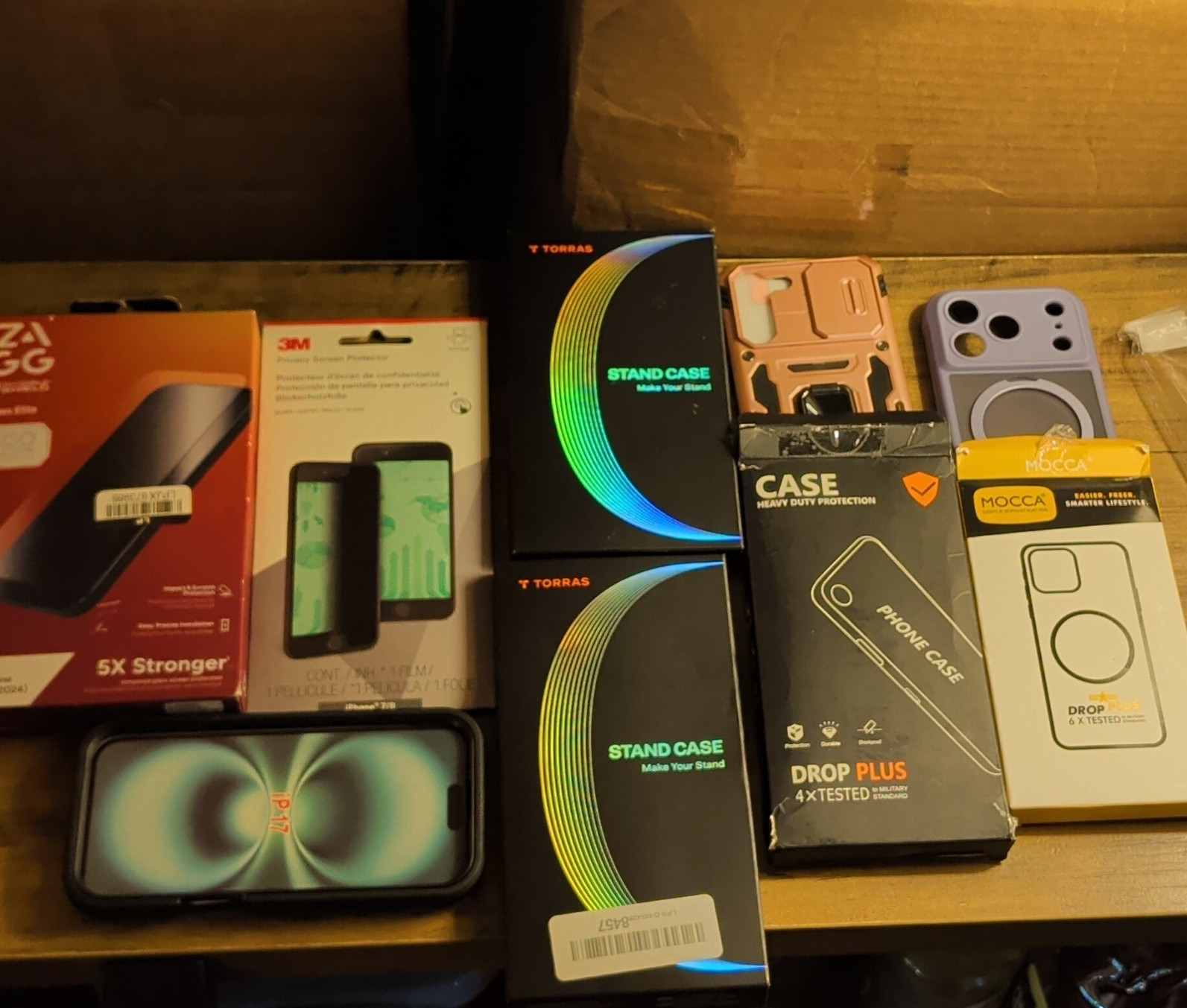 ZAGG, 3M, TORRAS, MOCCA Phone Cases & Screen Protectors for iPhone Models