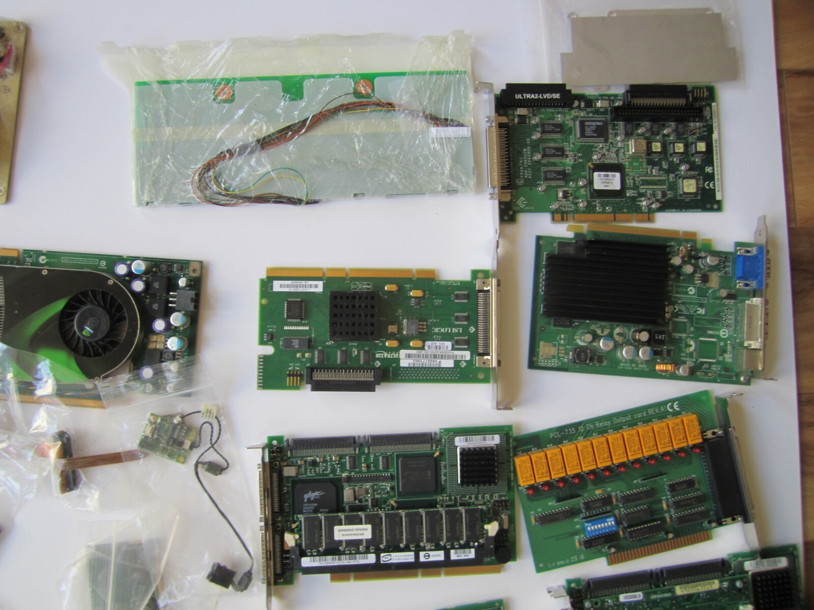 Lot Of Miscellaneous Computer Parts– Sold as is A