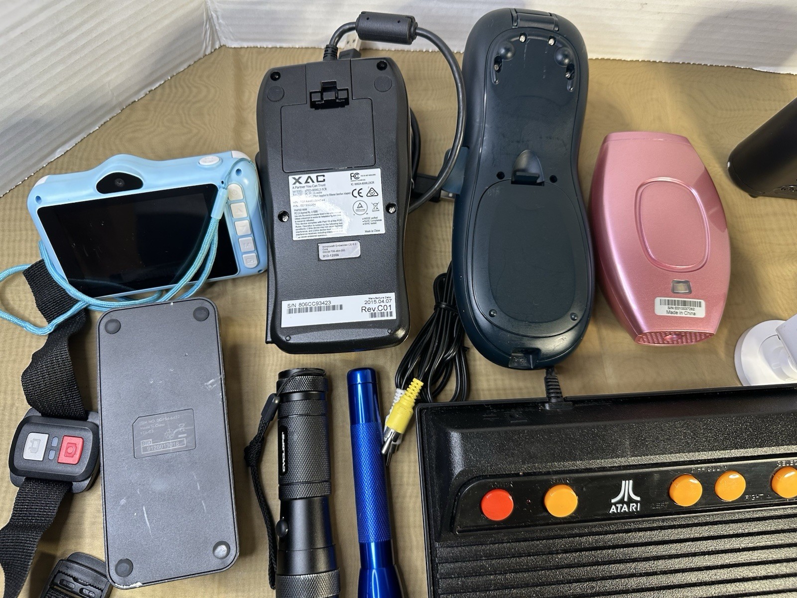 Untested Electronics Dell Pocket PC, Atari, Pin Pad & More As Is For Parts Lot#2