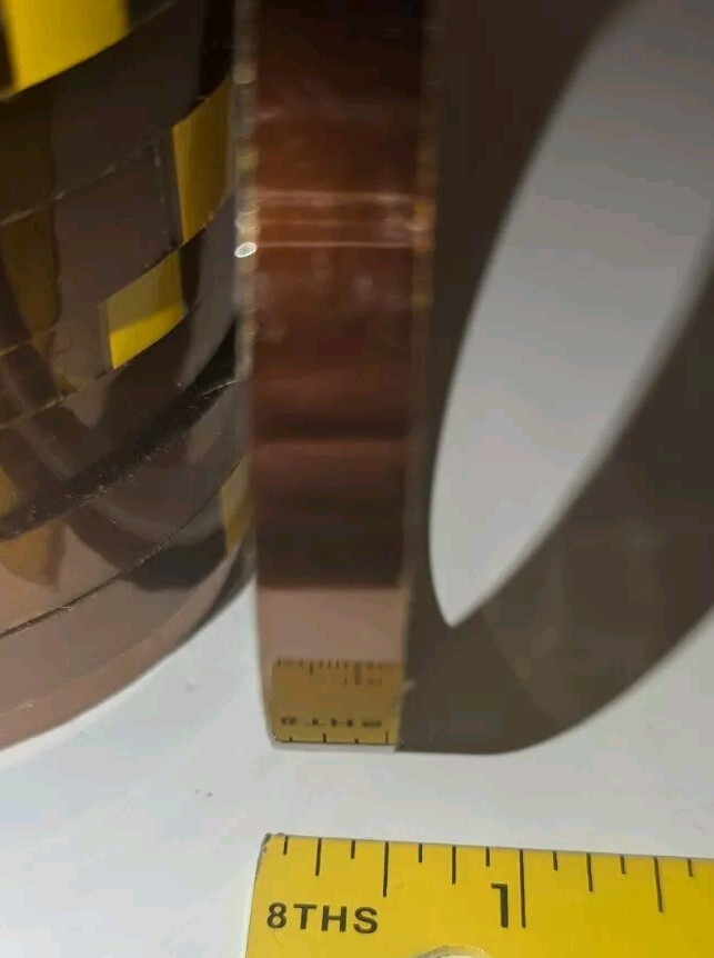 10 Rolls 1/2″ Adhesive Hi-Temp Heat Resistant Soldering Polyimide Kapton tape 3B
