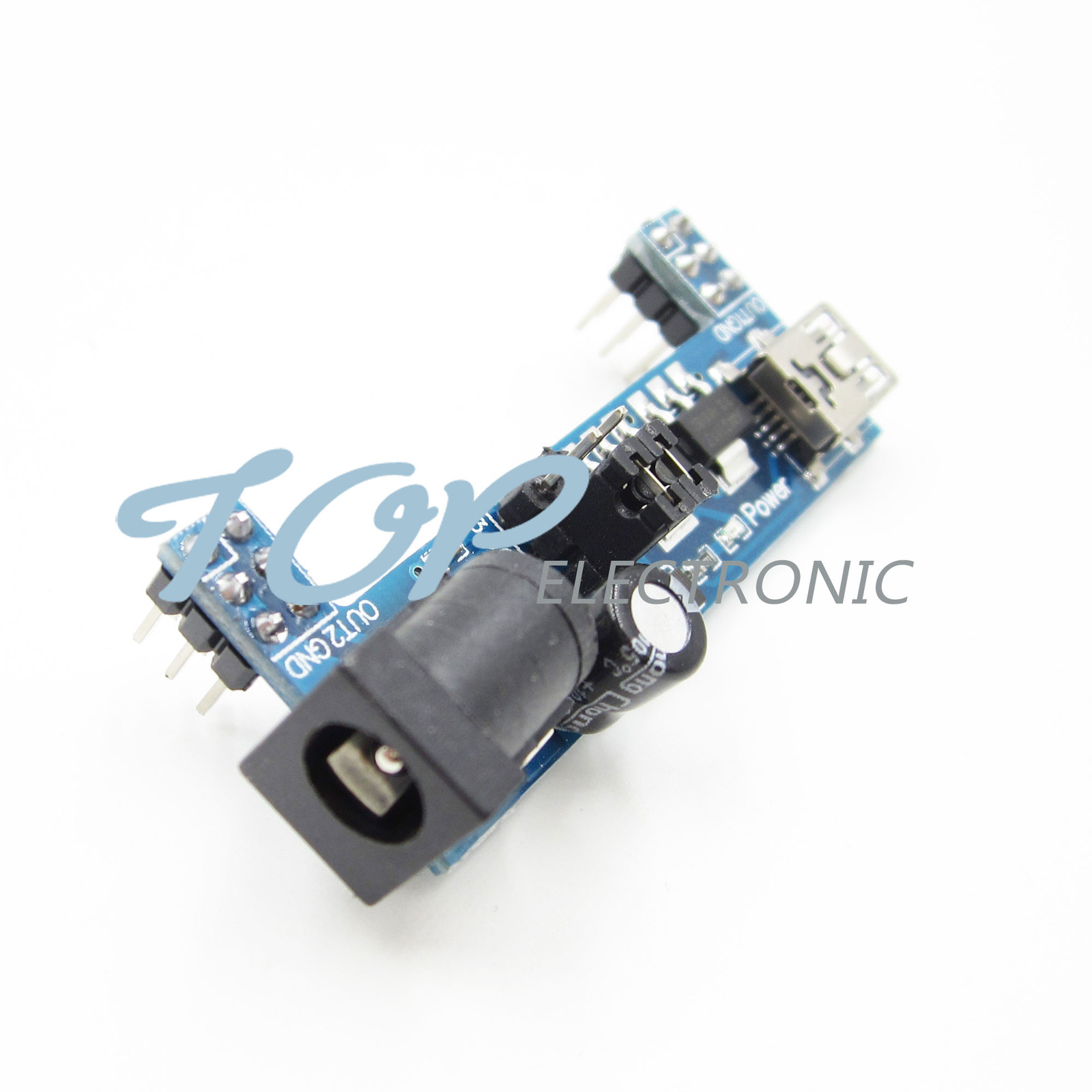 10PCS MB102 Breadboard Power Supply Module 3.3V 5V Solderless Arduino mini usb