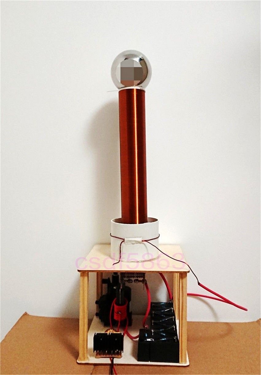 DIY Tesla Coil Suit Arc Test Wireless Electricity Transmission Kits Toy