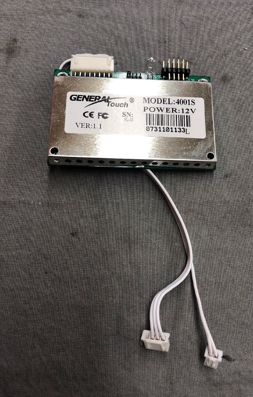 GENERAL TOUCH LCD CONTROLLER DRIVER INTEGRATED CIRCUIT 4001S 12V Ver 1.1