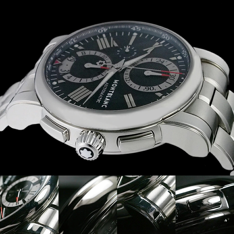 MONTBLANC Watch Star Chronograph Stainless Steel Case 44mm Automatic Winding
