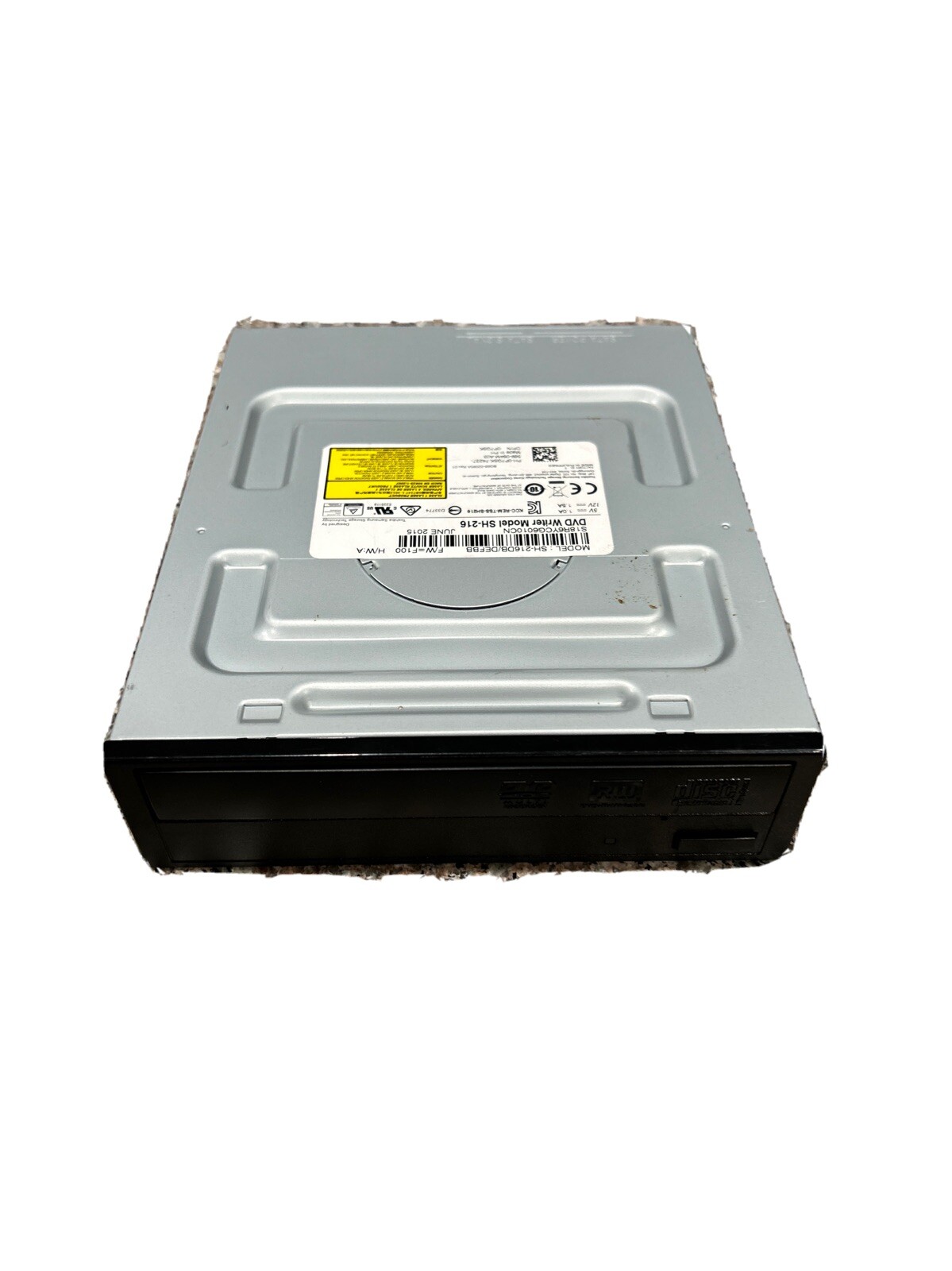 TOSHIBA MODEL SH-216BB/DEBHF DVD WRITER DRIVE SATA 09FD57