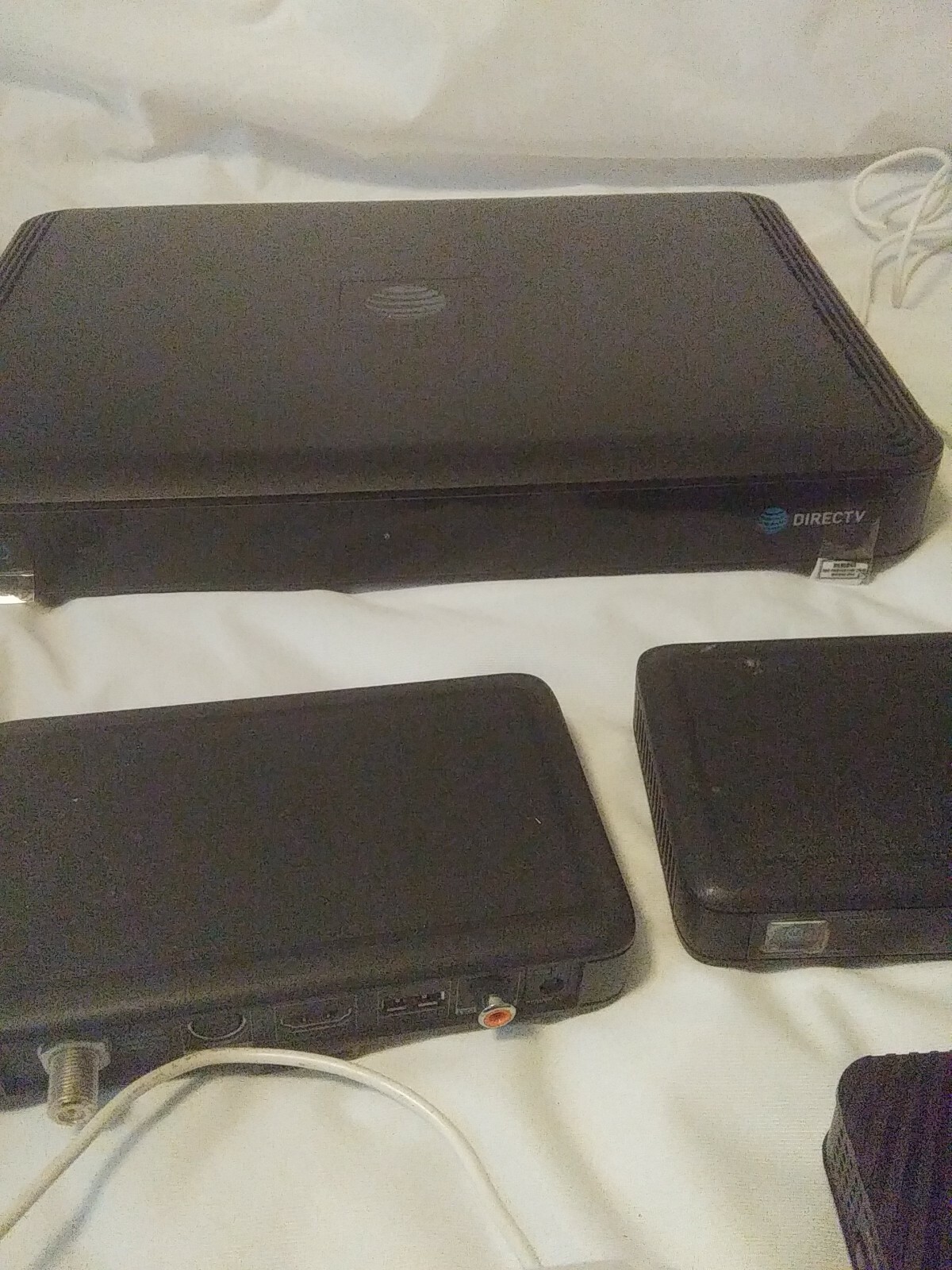 Mixed Lot of Electronics Direct TV, ZyXel, ADT