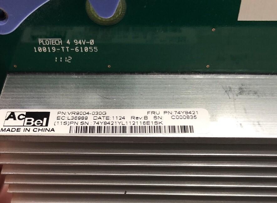 IBM Voltage Regulator Module VR9004-030G 74Y8421