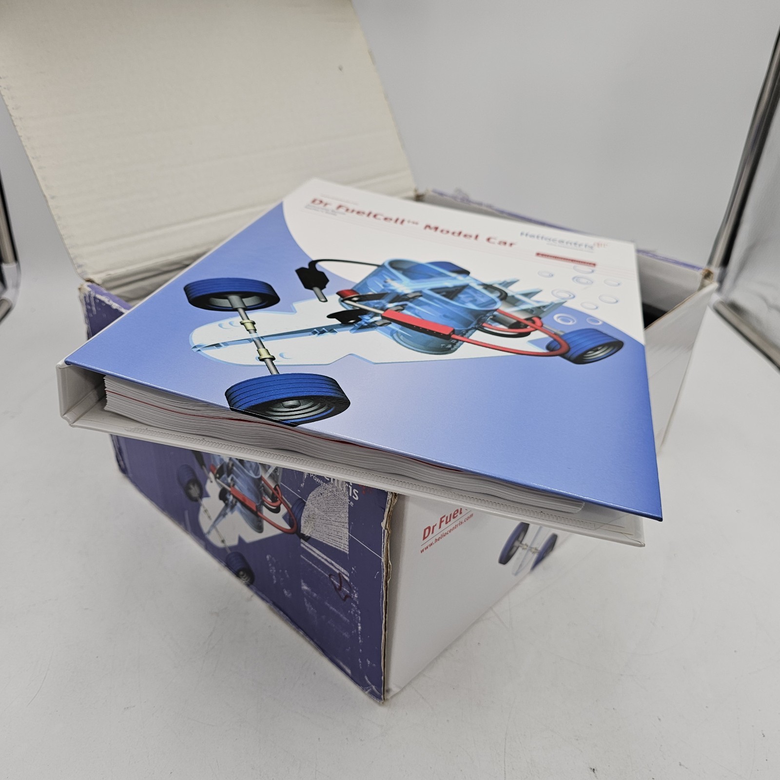 Rare Dr Fuel Cell Model Car Heliocentris CH013518 Solar Model Car Kit Box/Manual