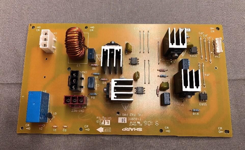 SHARP HL PA2 PRINTED CIRCUIT BOARD F1820FC 31