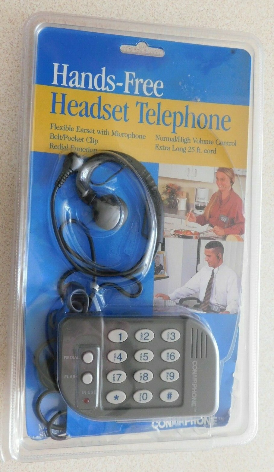 Conair Hands Free Headset Telephone – Opened Package