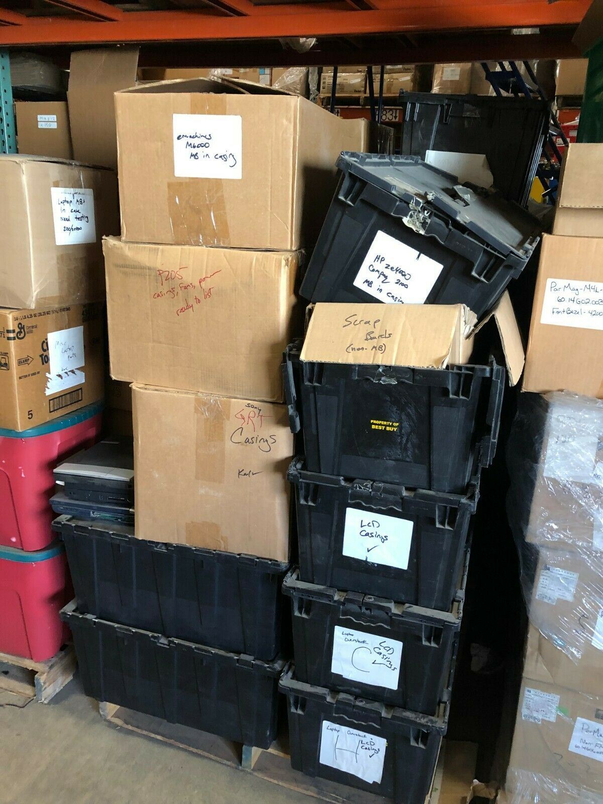 30,000+ Laptop Computer PARTS WHOLESALE PALLET LOT notebook RESALE Sony Toshiba