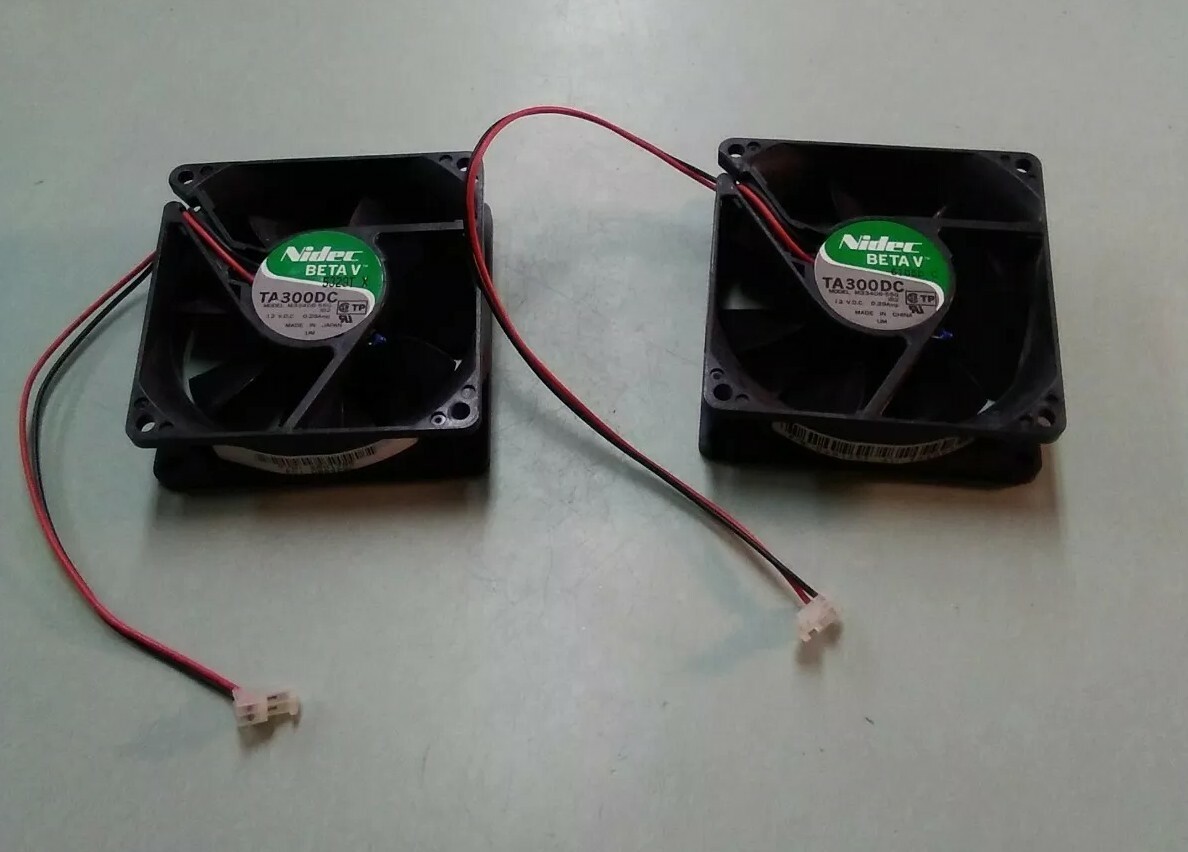 LOT OF 2 NIDEC BETA V FAN TA300DC M33406-55G