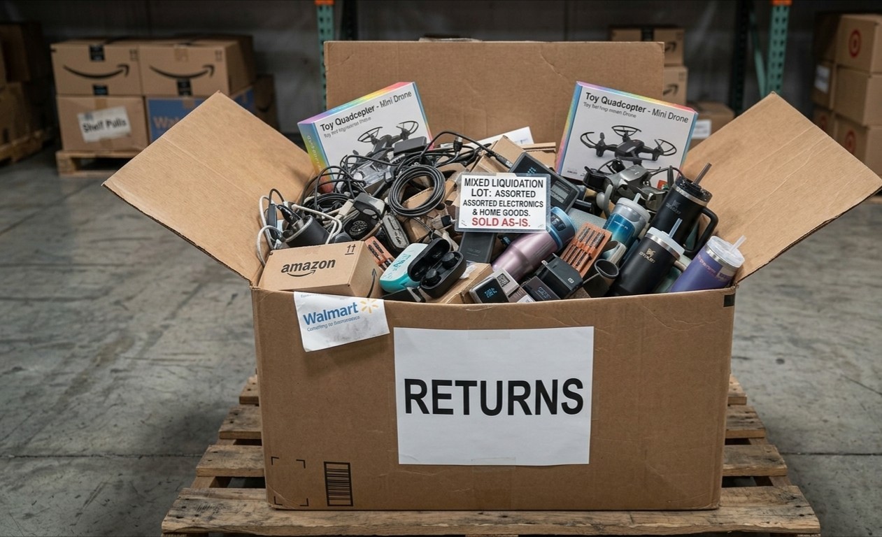 Mystery Returns Lot Electronics Toys And More Could Be Anything