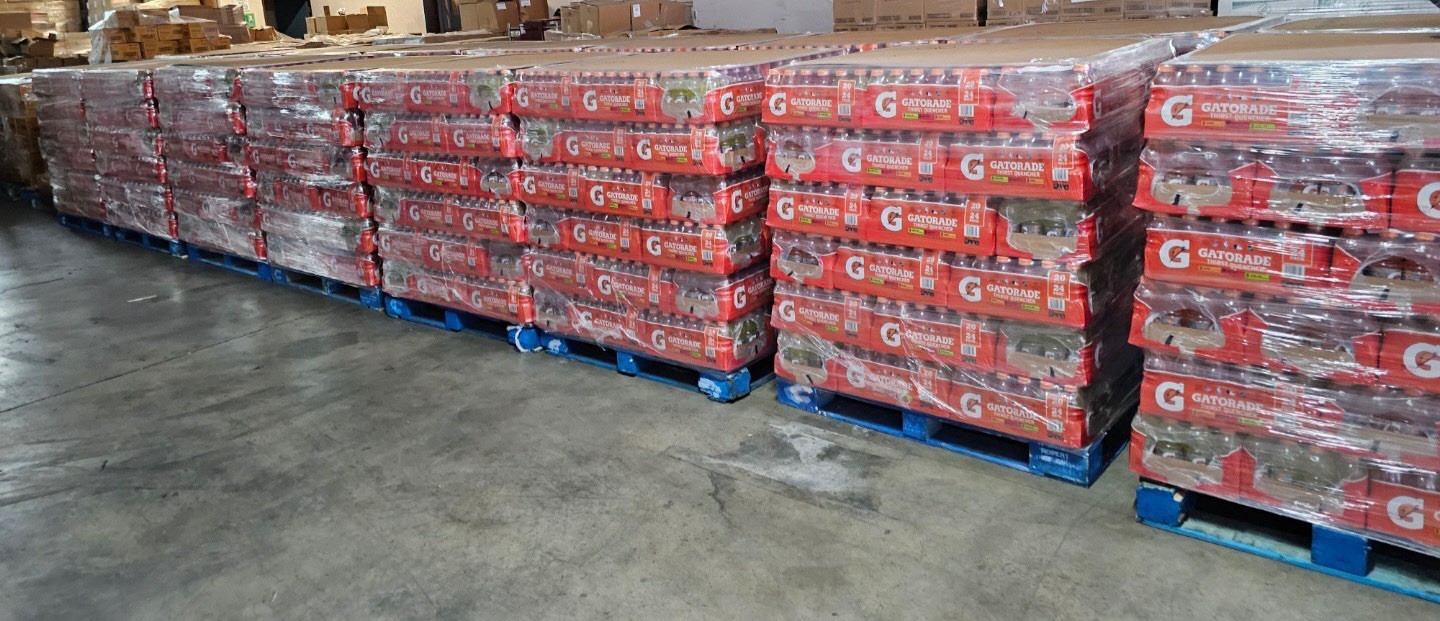 Beverage Soda Pallet Liquidation Mixed Lot Of Juice Soda Drinks In Date Not Exp