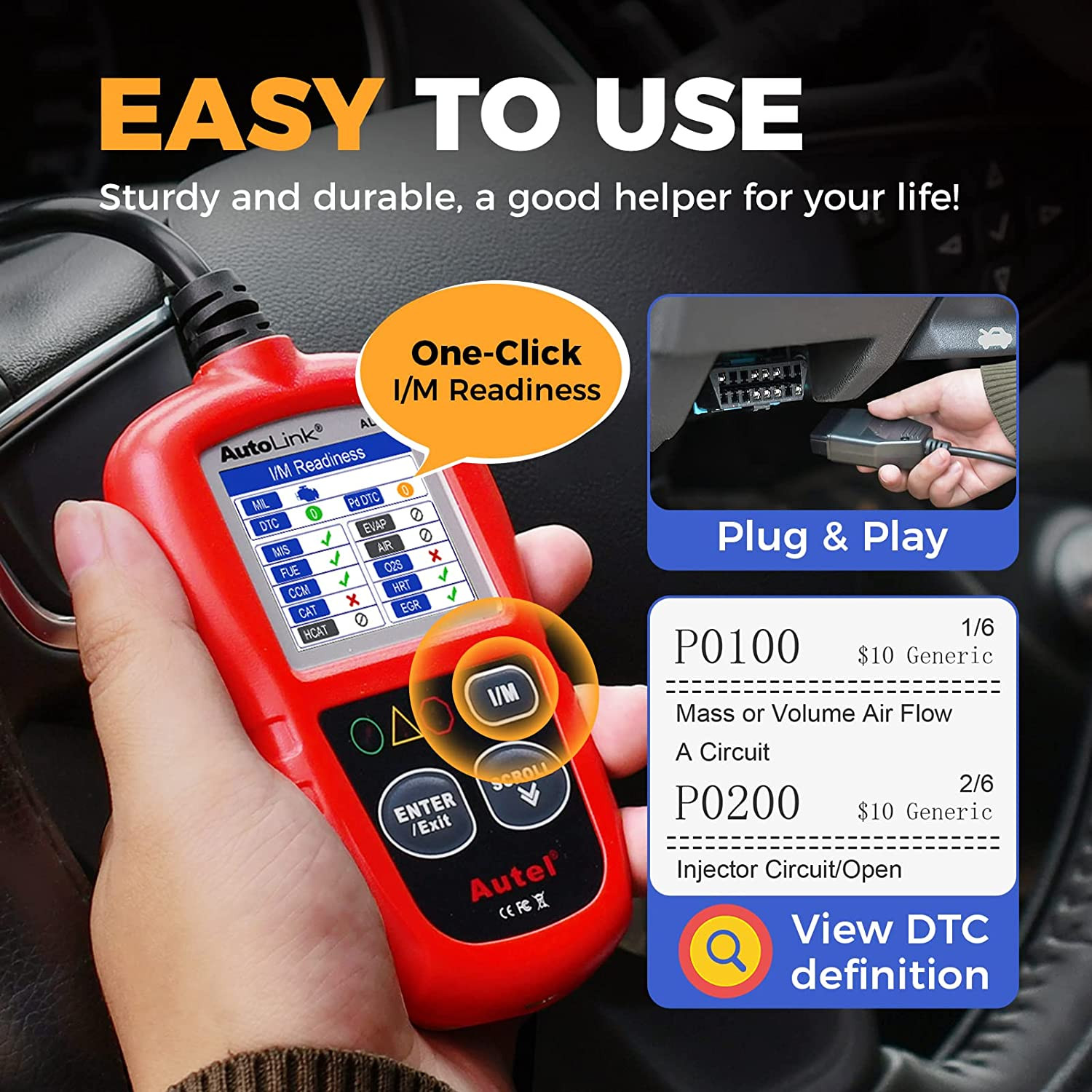 Escaner Automotriz En Español Universal Para Autos Portatil Profesional OBD OBD2