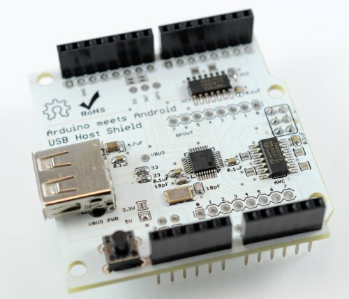 USB host shield 2.0 for Arduino (compatible with Google Android ADK)