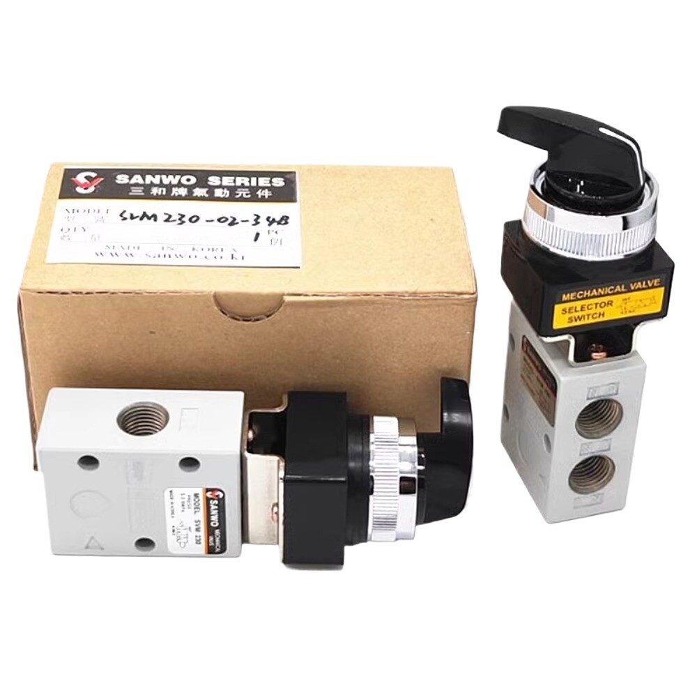 SVM230-02-01/02/30R/34B/35 Manual valve/Machine controlled valve/Rotary switch