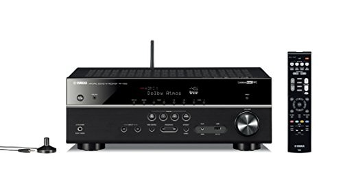 Yamaha RXV583 B AV Receiver 7.1ch Dolby Atmos DTS:X Bluetooth Wi-Fi Network