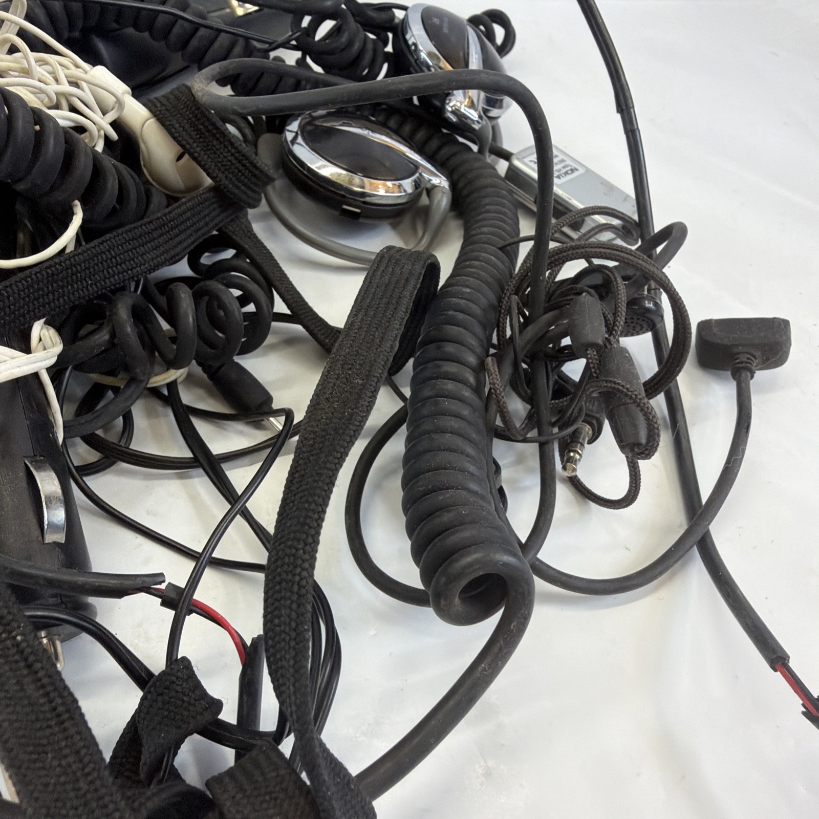 Bulk Electronics Lot Car Chargers Headsets Cables Untested Parts Repair Mixed