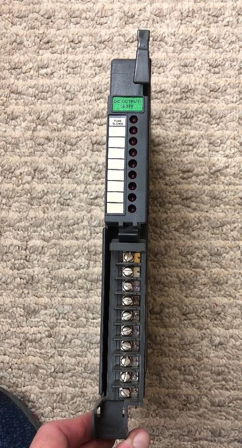 Allen-Bradley 1771-0B DC OUTPUT Module 12-24V + 1771-WA SERIES B