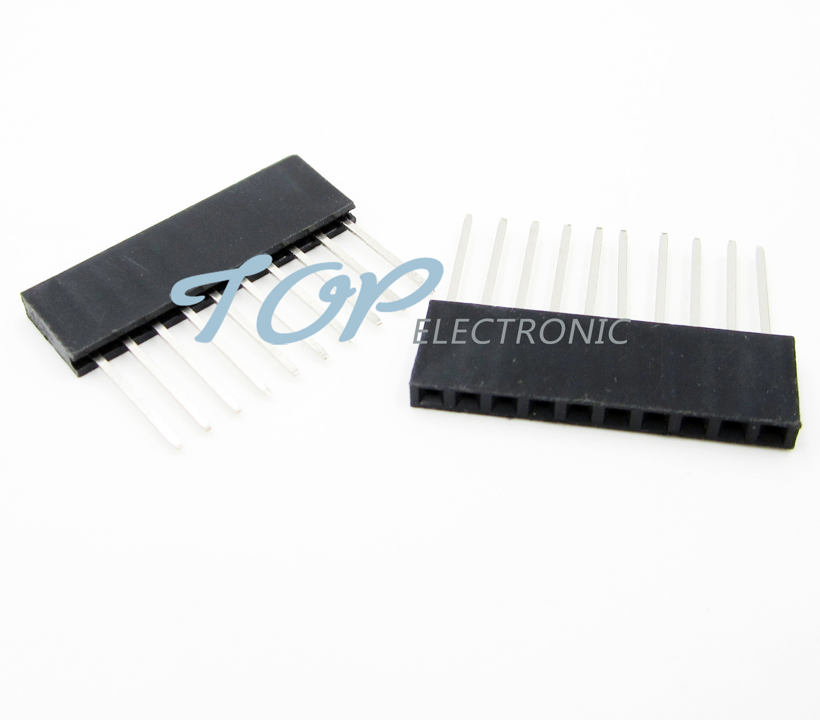 10pcs 10 Pin 2.54 mm Stackable Long Legs Femal Header For Arduino Shield