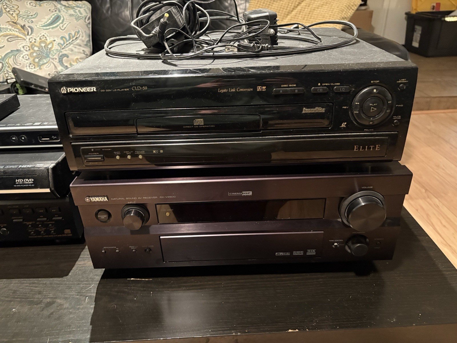 Assorted tech bundle – Yamaha, Denon, Philips, Yamaha, Pioneer, Optimus