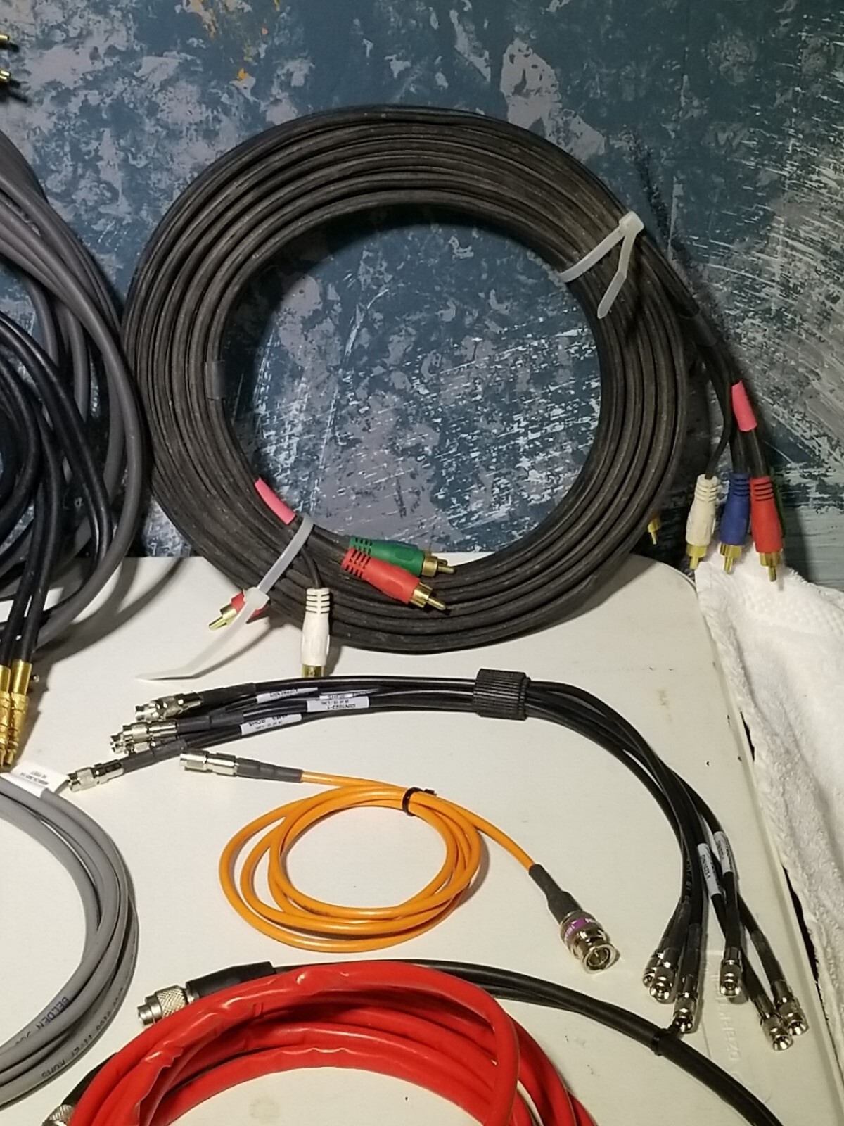 Lot of Professional Audio Cables