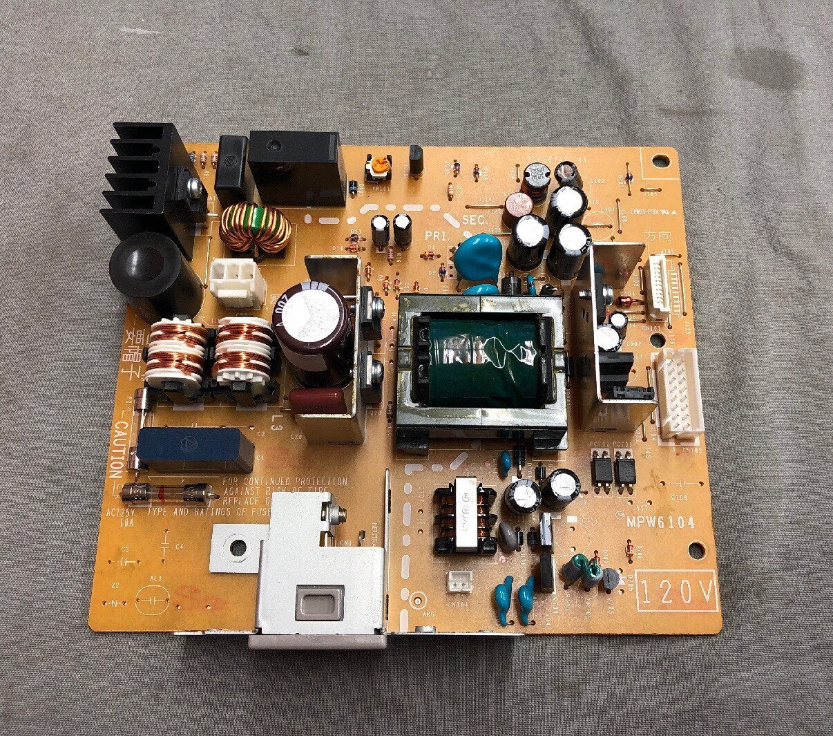 Canon Power Supply Circuit Board MPW6104 FOR Faxphone L170