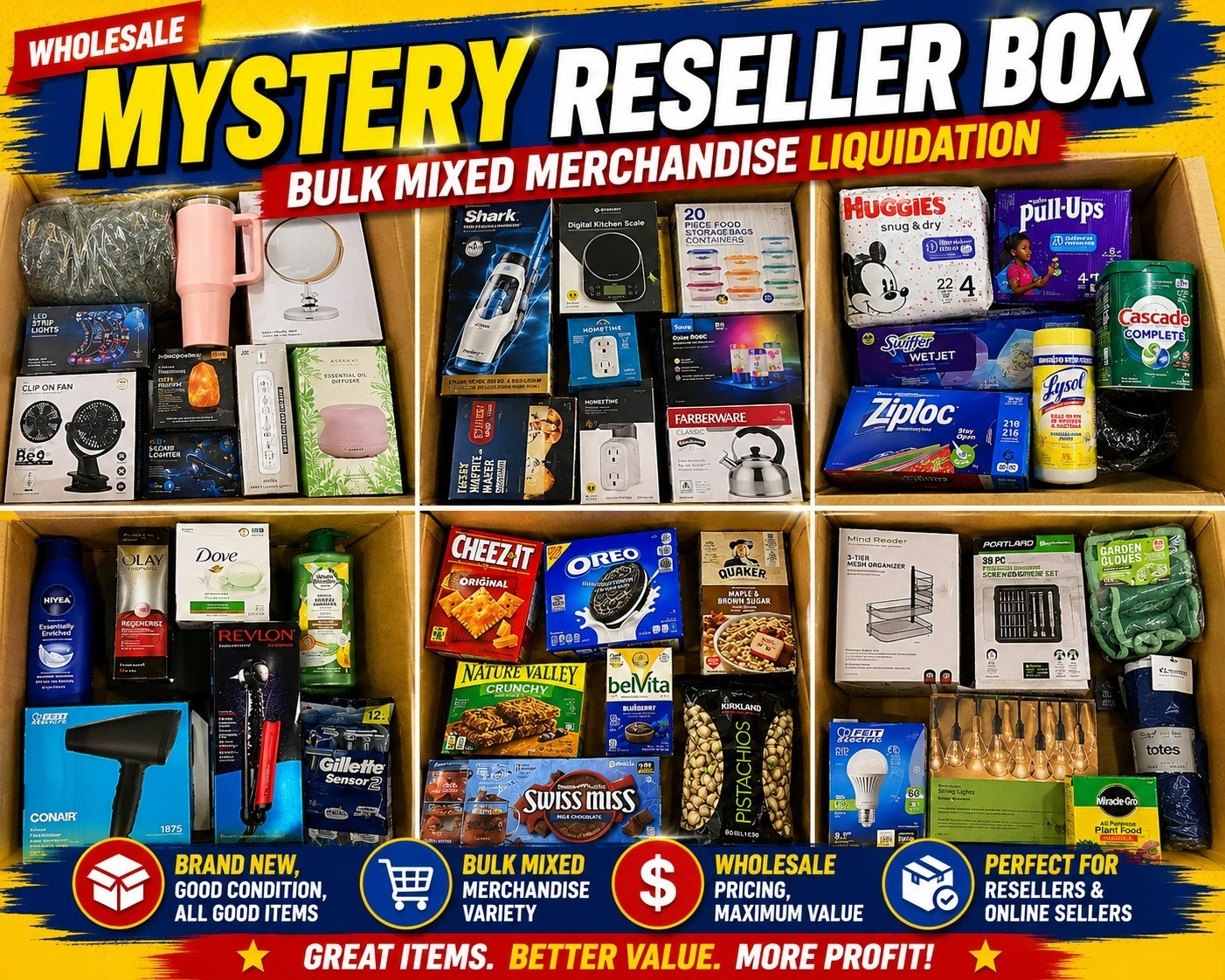 TikTok Shop Merchandise Variety Bundle – Inventory Collection