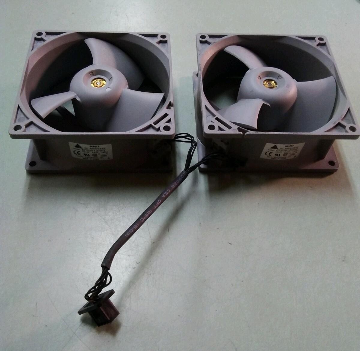 Apple PowerMac Front Dual Cooling Fan Assembly EFB0912HHE 5419TF