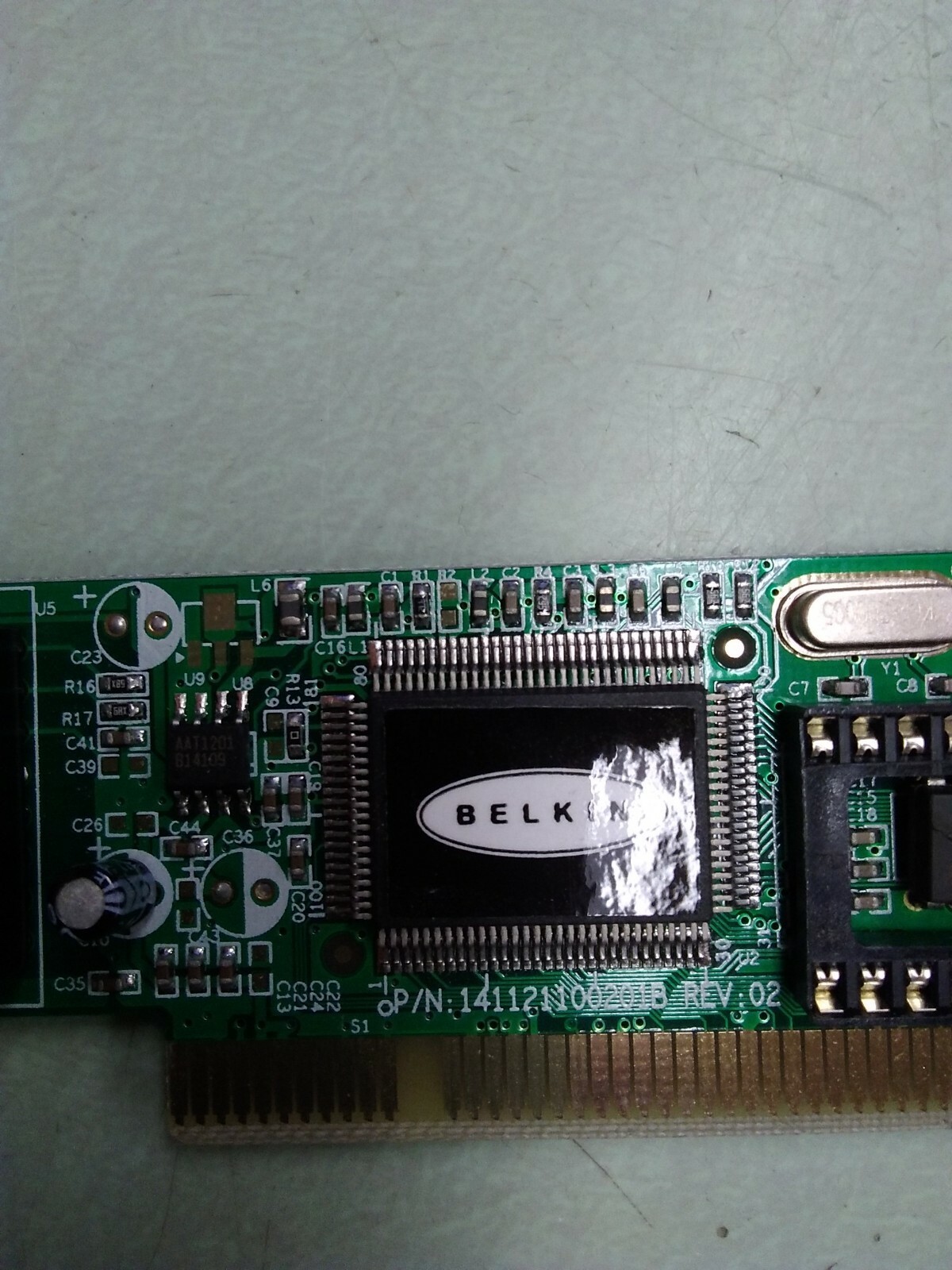 141121100201B BELKIN PCI 10/100TX ETHERNET NETWORK CARD