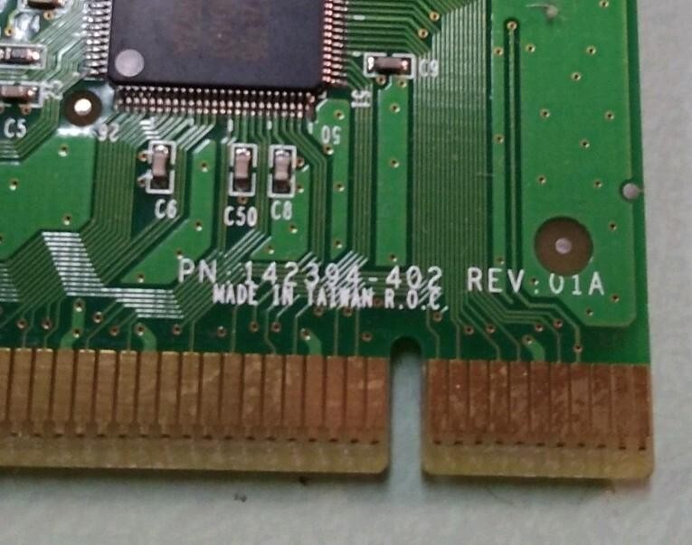 Firewire SPS-BD 3 Port W/o Pme PCI Interface Card 231848-104 Compaq 142394-402