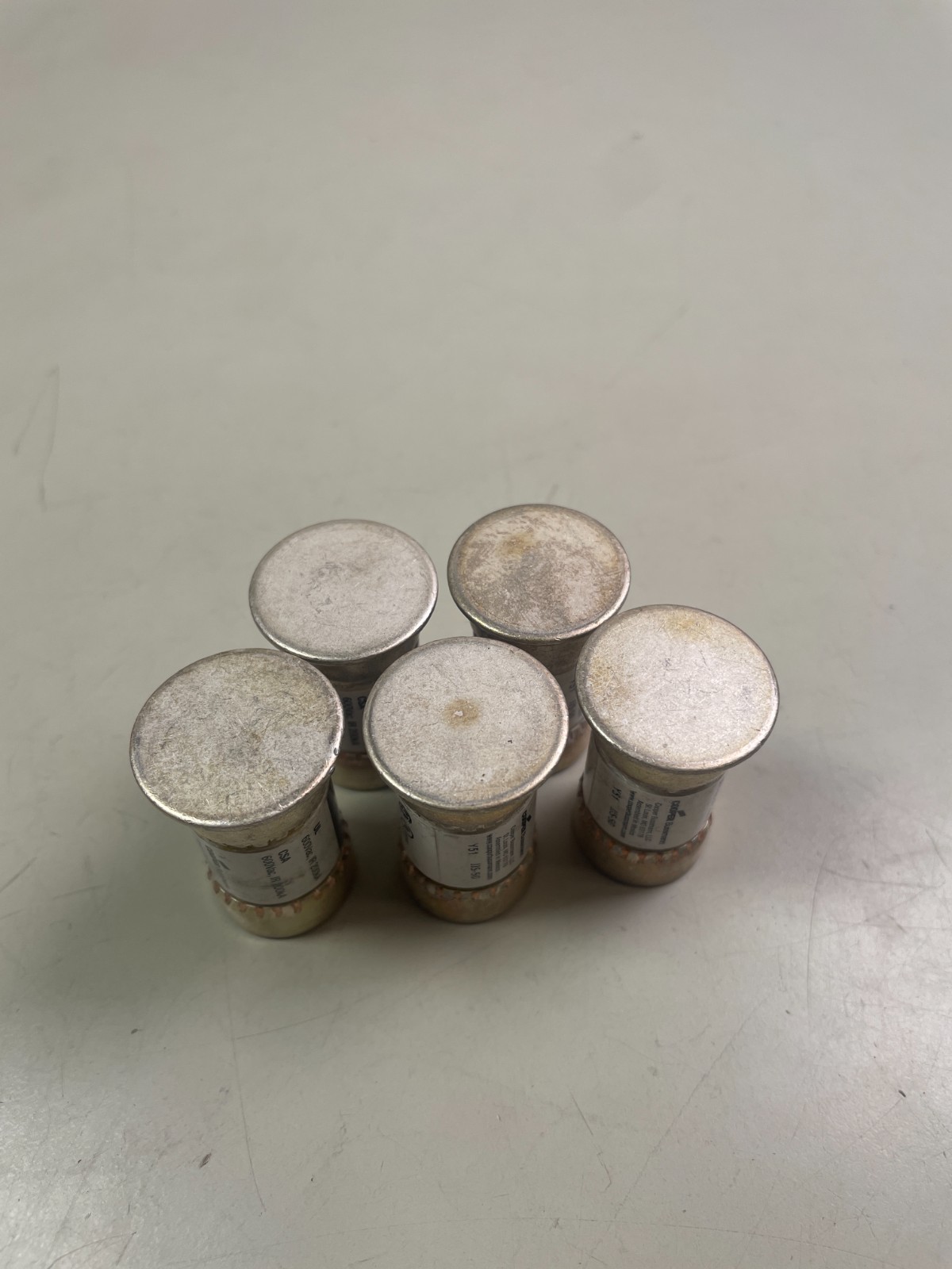 Bussmann JJS-50 JJS50 JJS 50A 600Vac Cooper TRON Class T FAST ACTING 5 Fuses