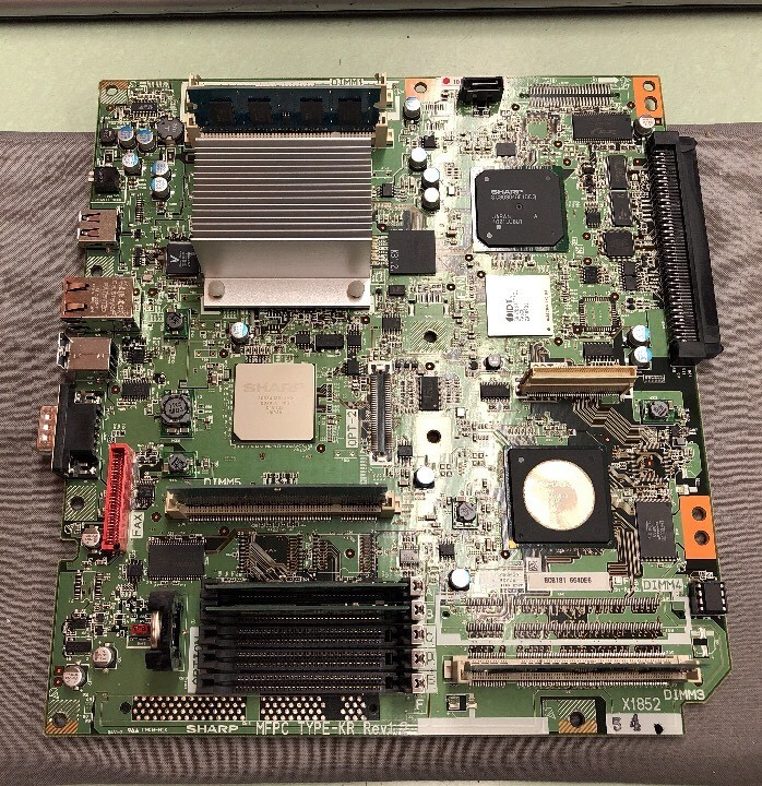 Sharp MX-5000N Main Controller MFPC PWB TYPE-KR REV1.2 X1852 BCB181 664DE6