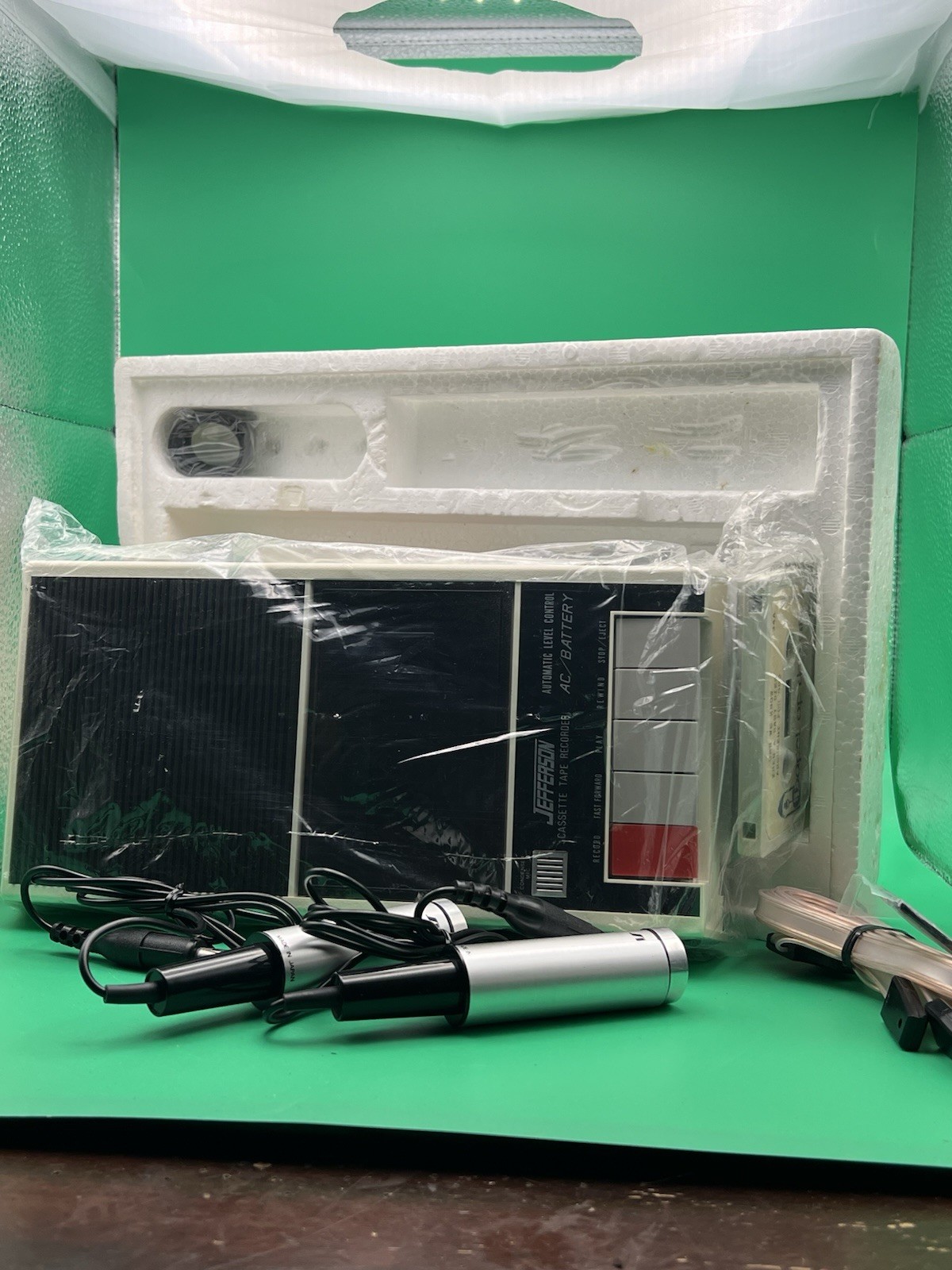 Multi Lot Audio. Speaker, Mics, Tape Player/recorder, Koss Headphone, Radios