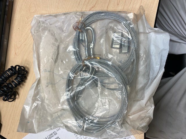 RIZE ENTERPRISES RWC3YH10K 30201 10FT SNAP HOOK HANGER (2 per bag) NEW 1317302