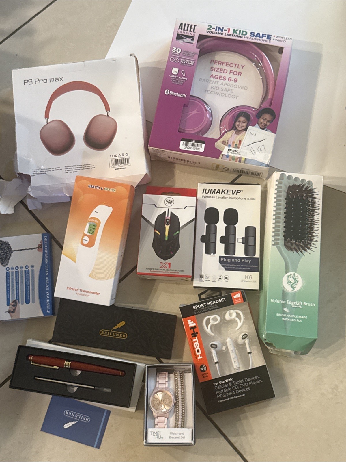 Mystery Loot Electronic General Box 10 Items Total See Description