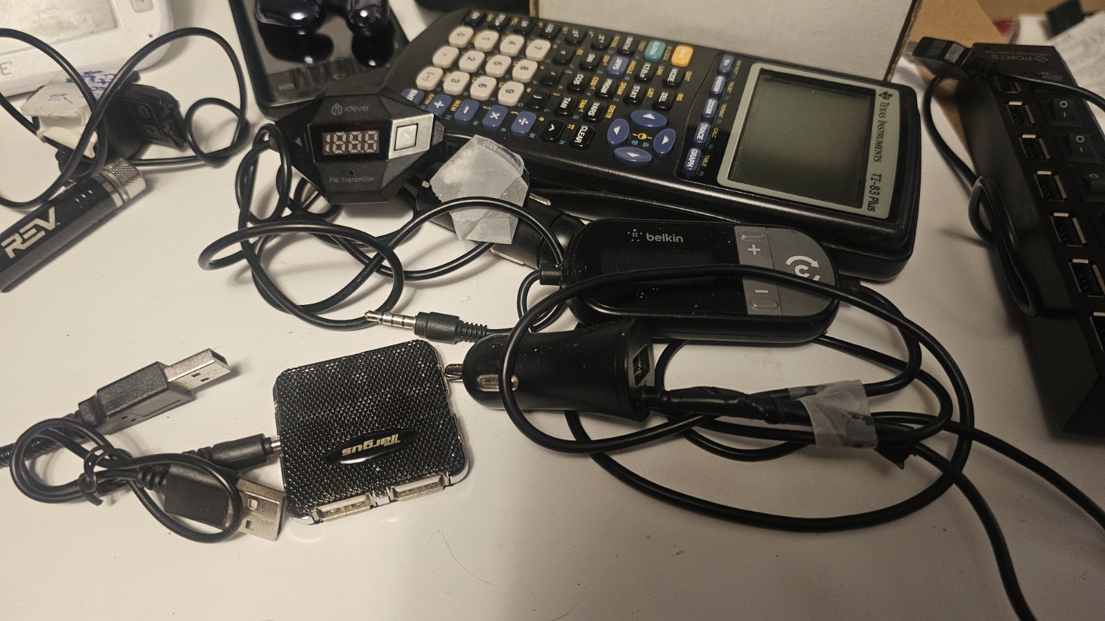 Electronics Lot *Untested Cameras, Voice Rec, Breathalyzer, GPS, Android, Mophie