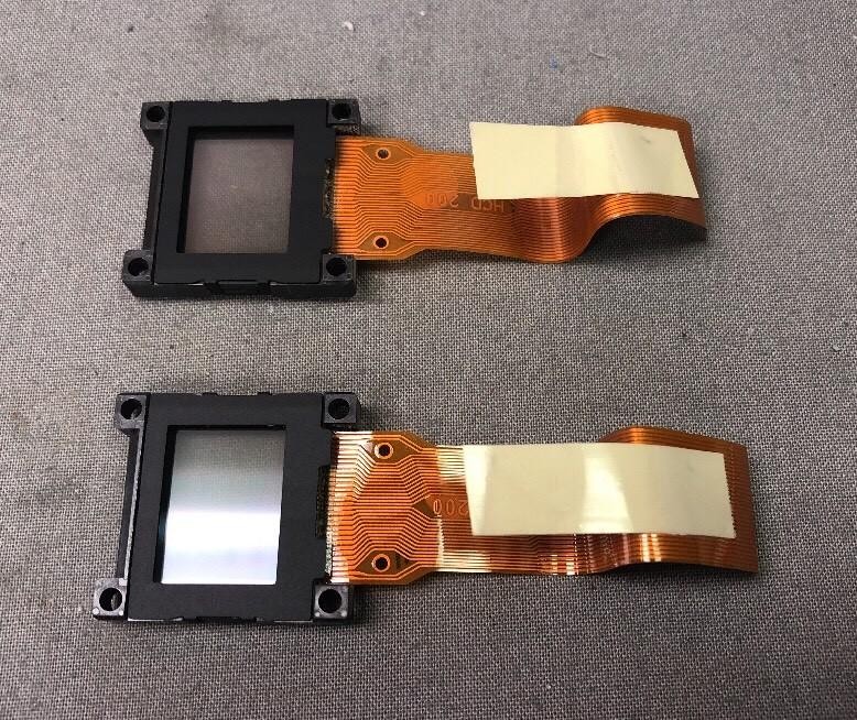 LOT OF 2 LCD PROJECTOR PANEL L3P09S-21G00 RED