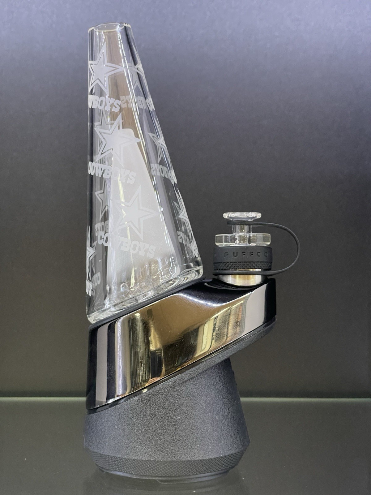 Og Peak Sandblasted Glass Attachment Dallas Cowboys Football Team ￼