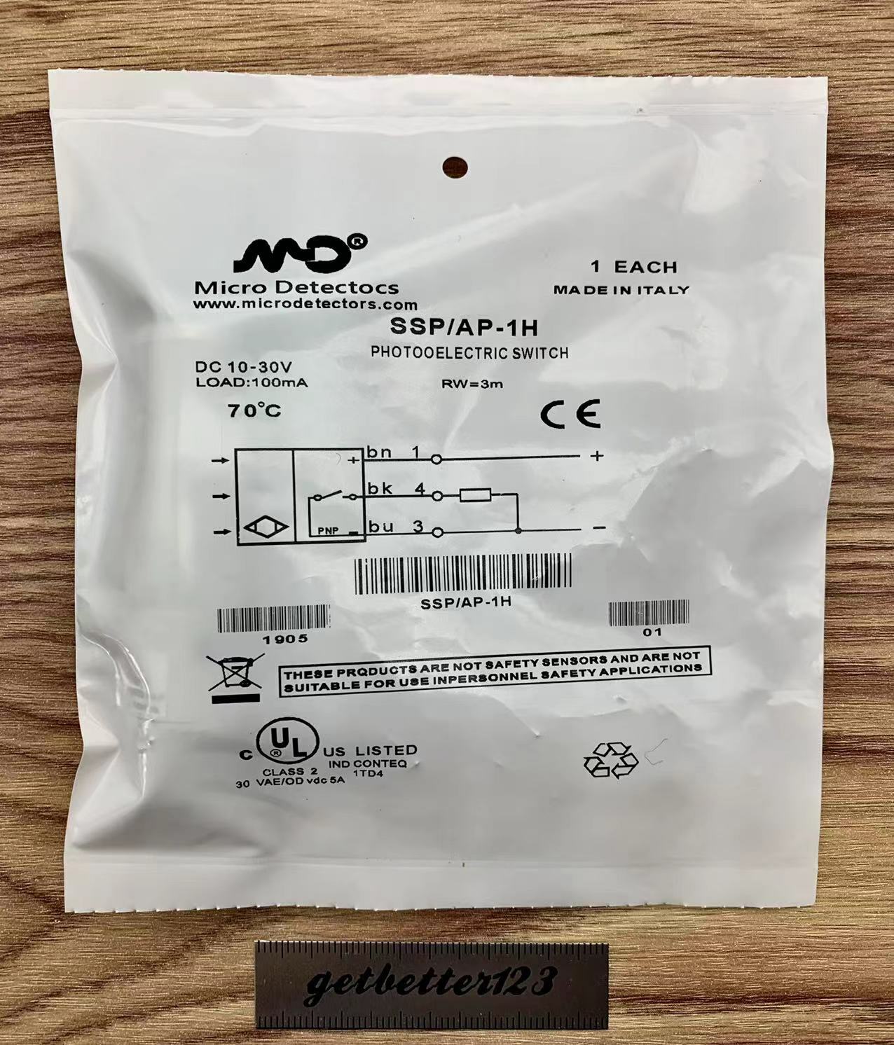 1PC New For Micro Detectors MD SSP-AP-1H Photoelectric switch sensor SSP/AP-1H